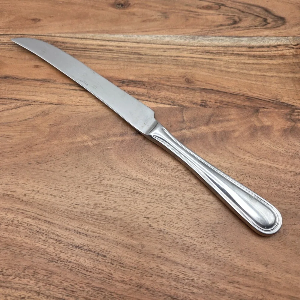 Wallace Rockport 7 Piece Hostess Set Stainless Meat Fork Carving Knife Pie